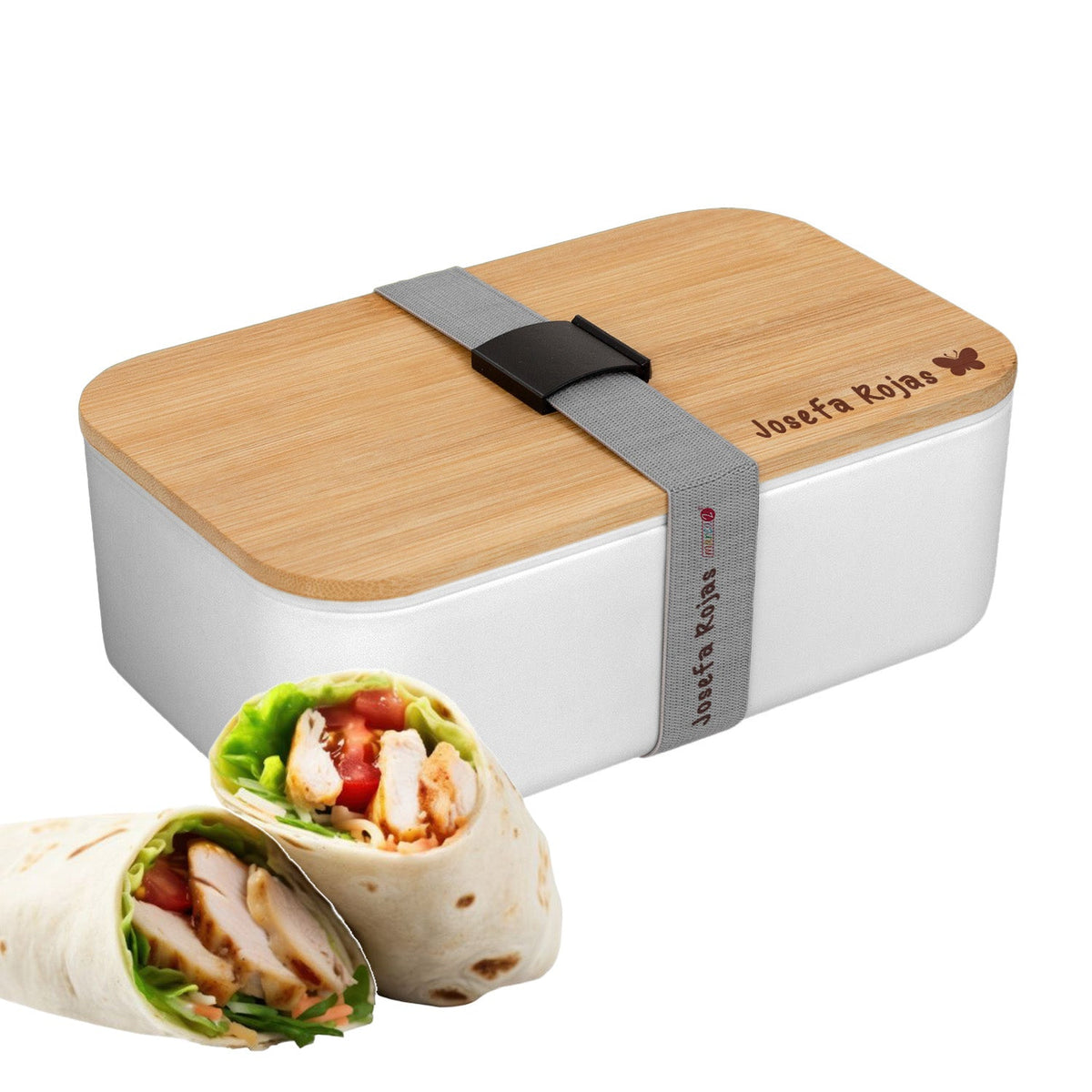 Lonchera Bento Bamboo personalizada - Marca2