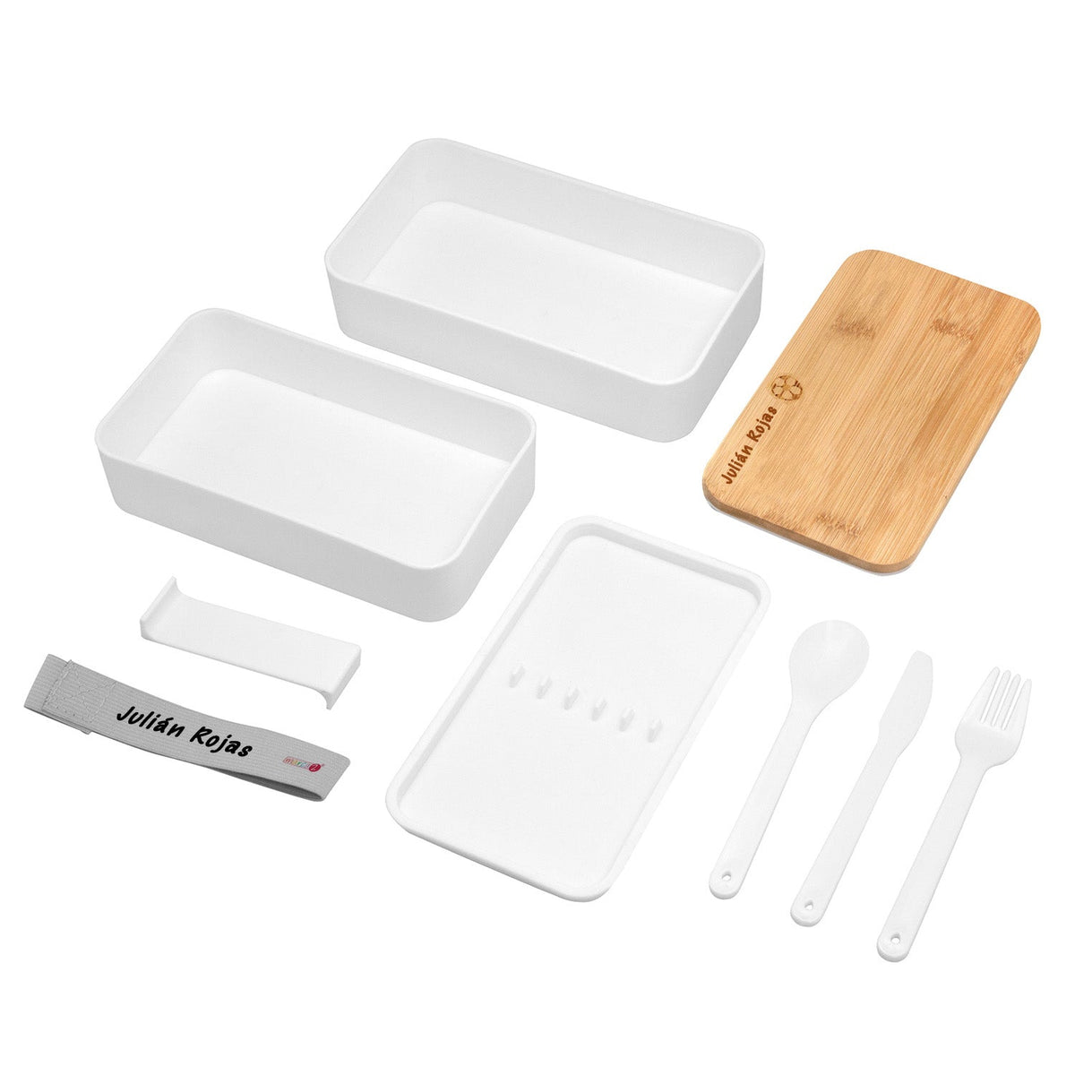 Lonchera Bento Bamboo personalizada - Marca2