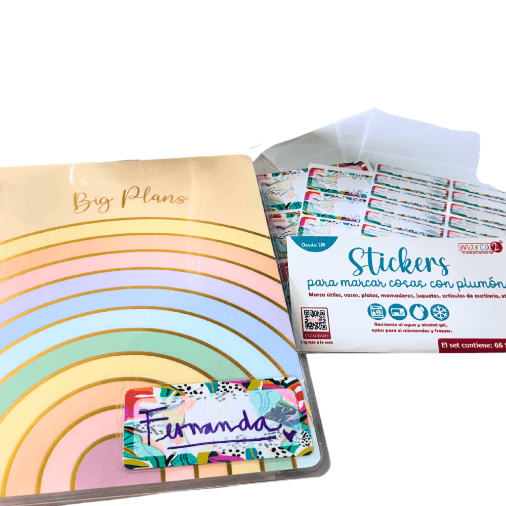 Para rellenar / No personalizado: Stickers de 3 tamaños - Ed. limitada - Marca2