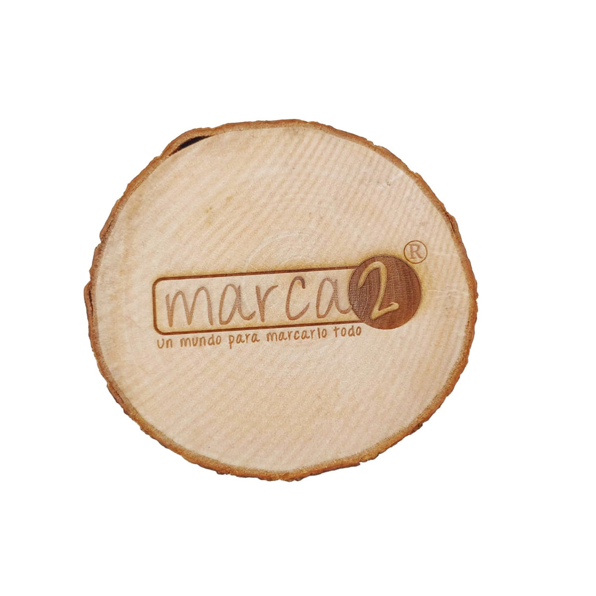 Posavasos de Madera personalizados - Marca2