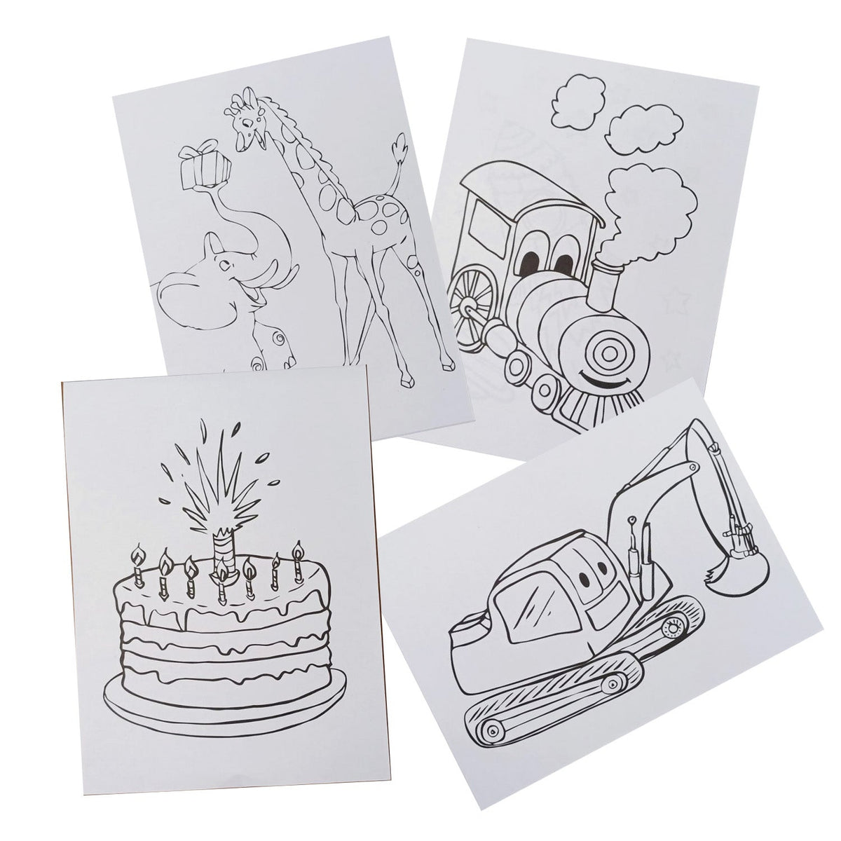 Set de Colorear Ecológico para Niños - Ideal para Cumpleaños - Marca2