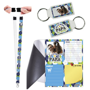 Set Regalo: Eres el Mejor papá del mundo: Diseños + foto - Marca2