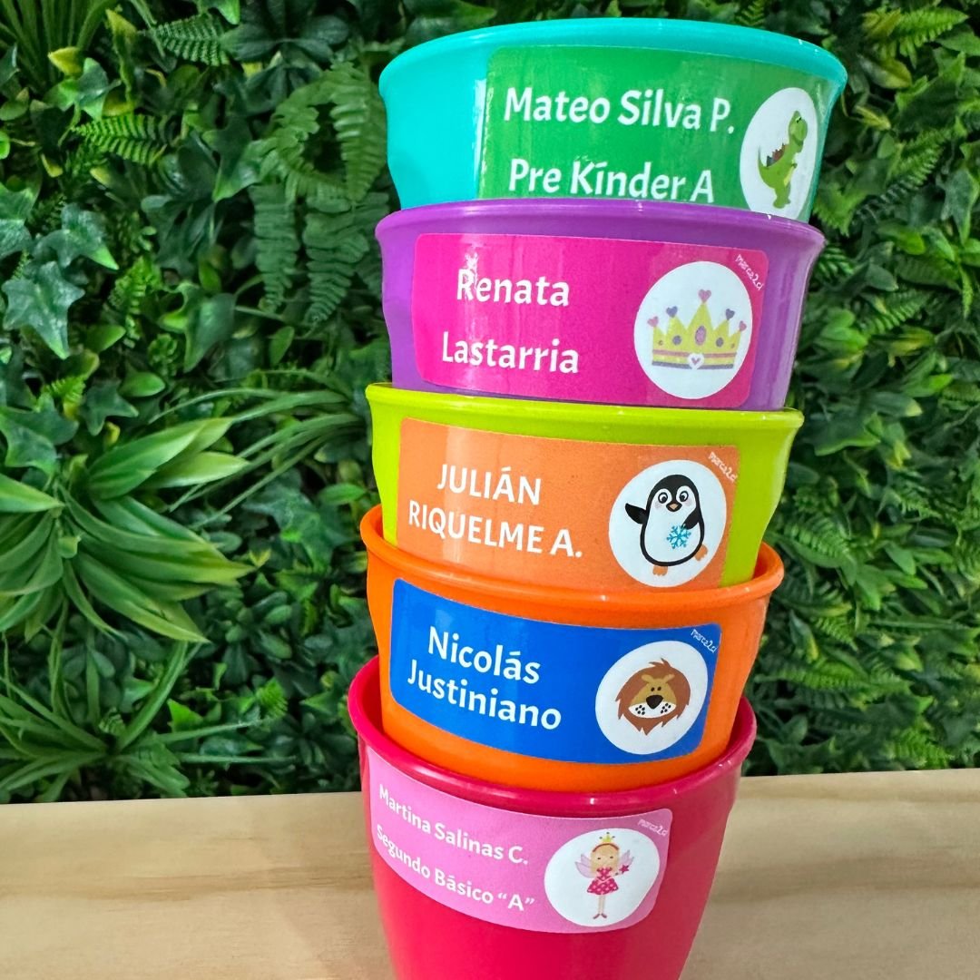 Stickers de 3 tamaños - Infantil - Marca2