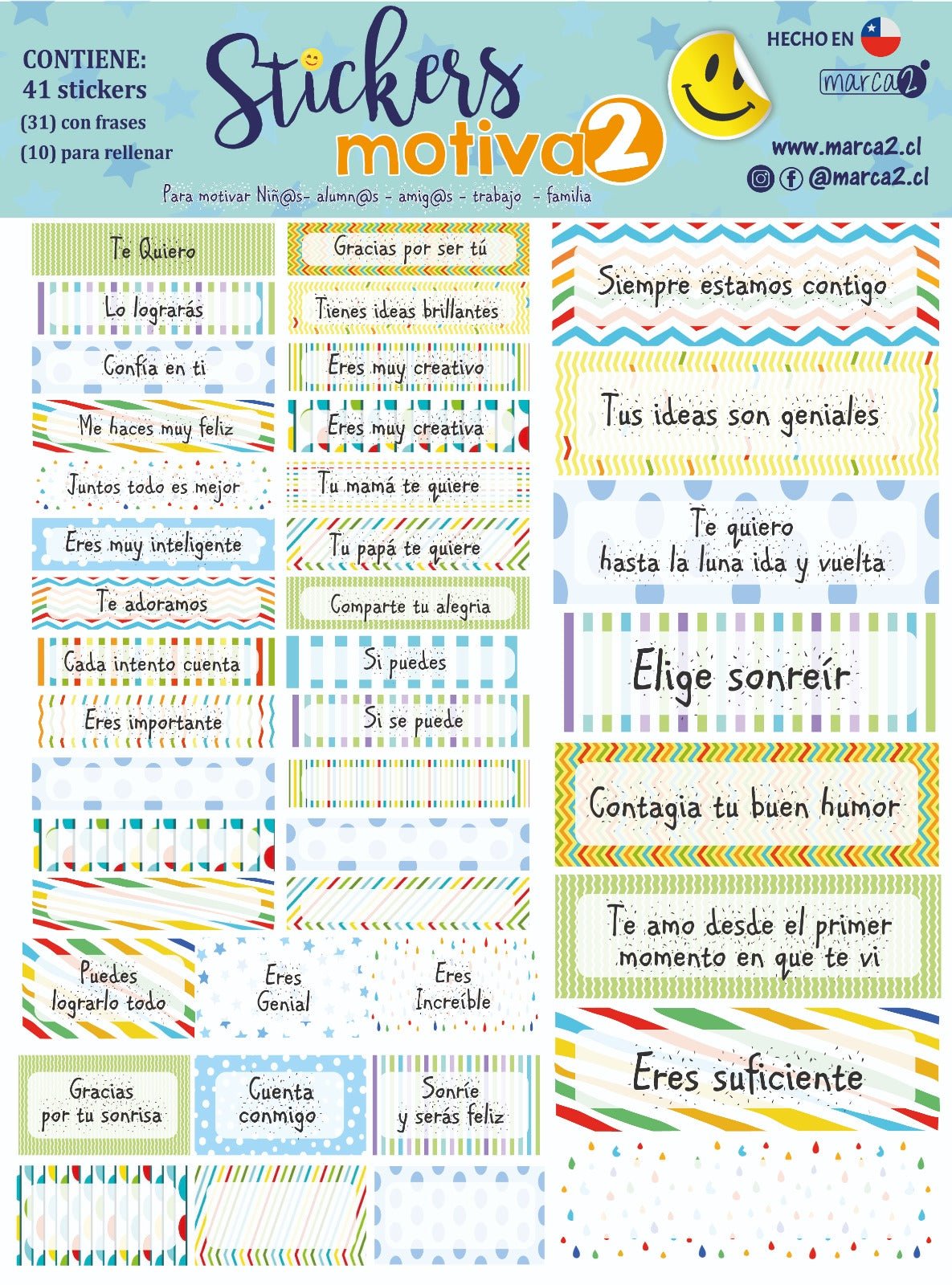 Stickers Motiva2 - Marca2