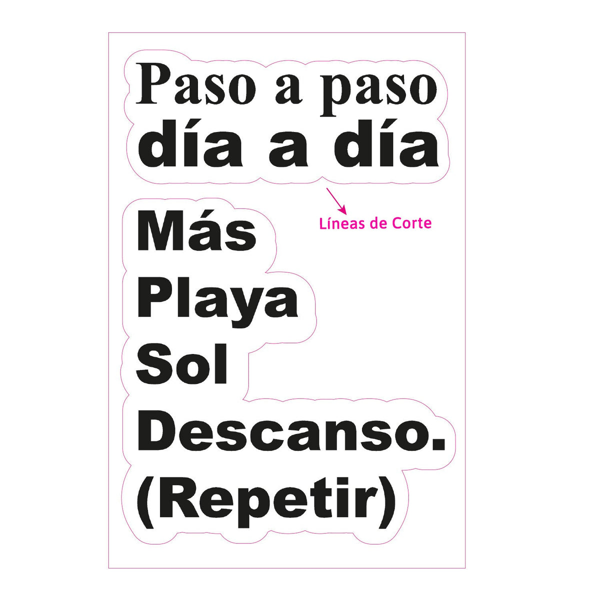 Stickers Motiva2: Lo que necesitabas escuchar hoy - Marca2