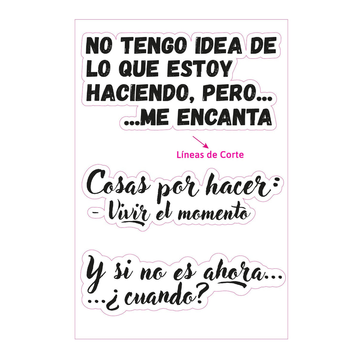 Stickers Motiva2: Lo que necesitabas escuchar hoy - Marca2