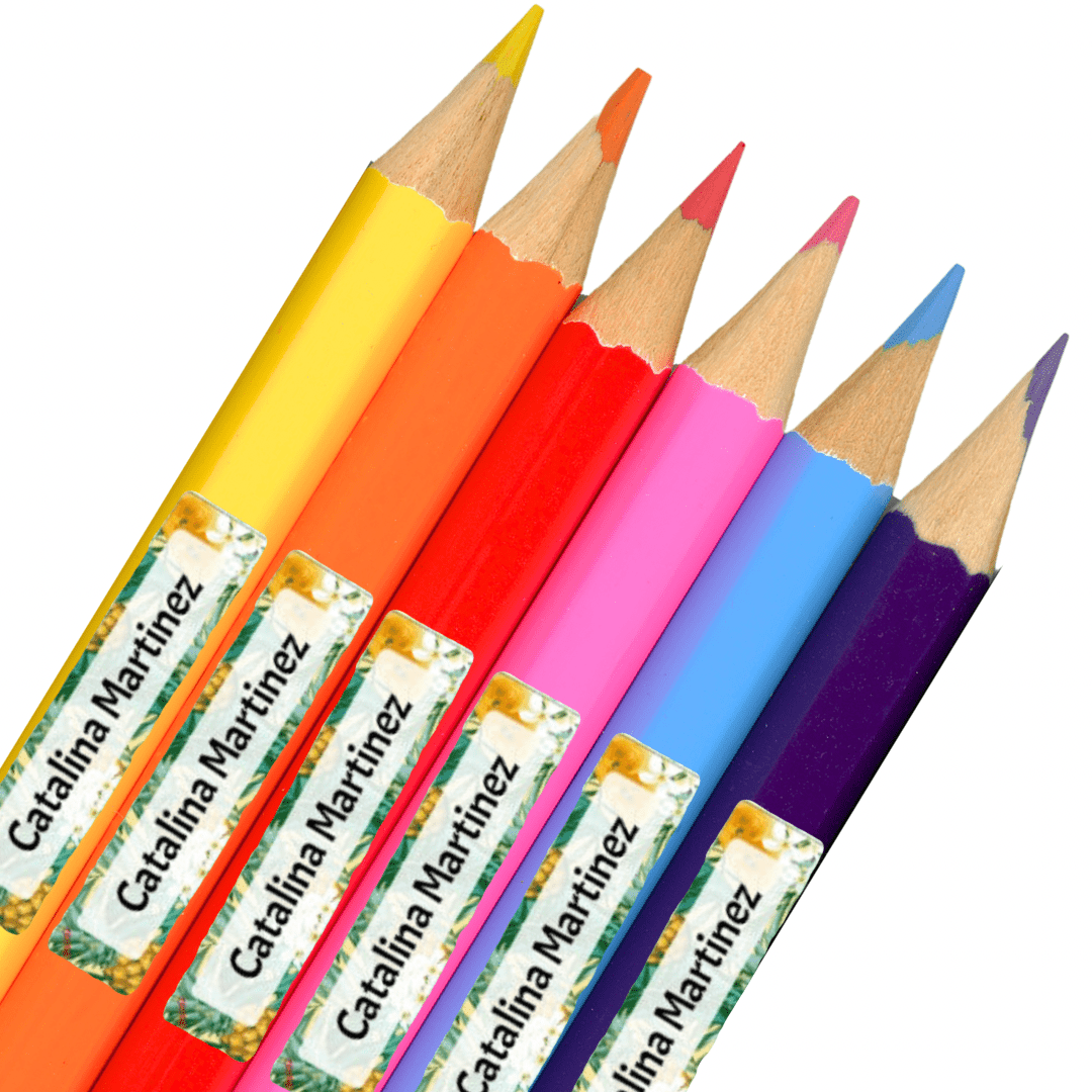 Stickers para lápices - Adolescentes - Marca2