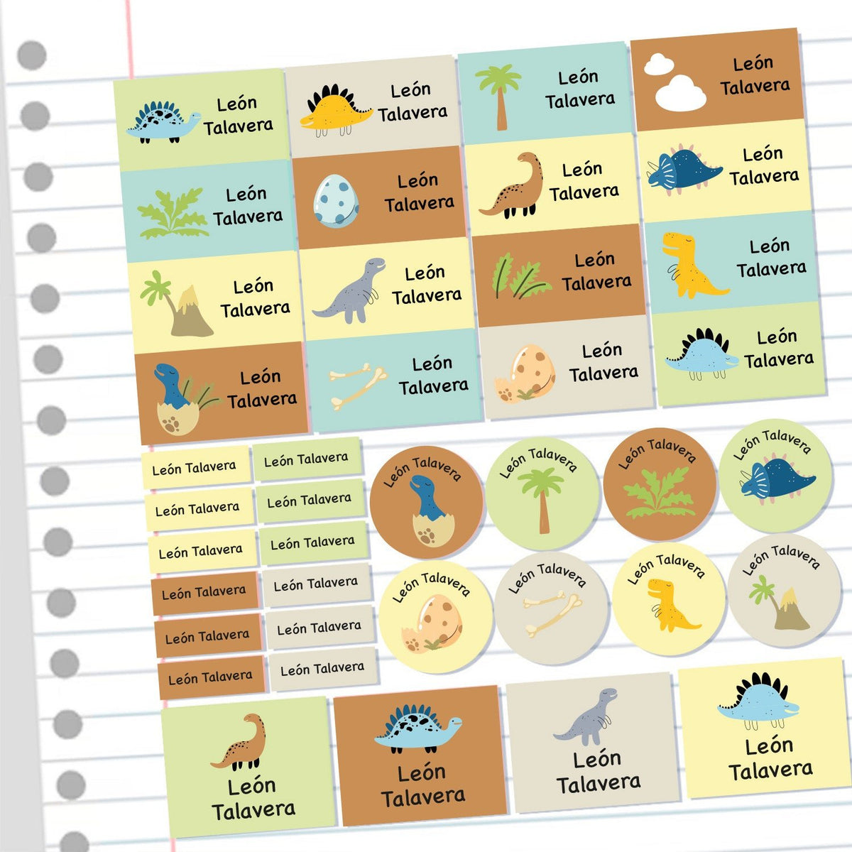 Stickers personalizados de 4 tamaños - Temáticos - Marca2