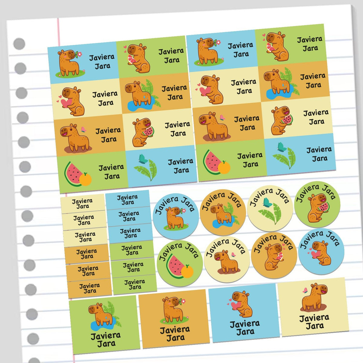 Stickers personalizados de 4 tamaños - Temáticos - Marca2