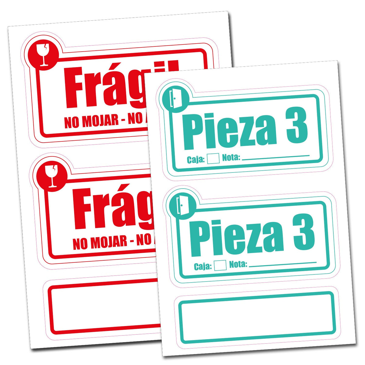 Stickers Set Mudanza - Marca2