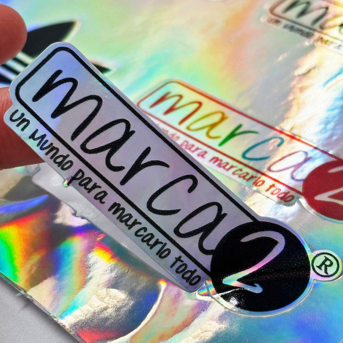 Stickers Tornasol - Marca2