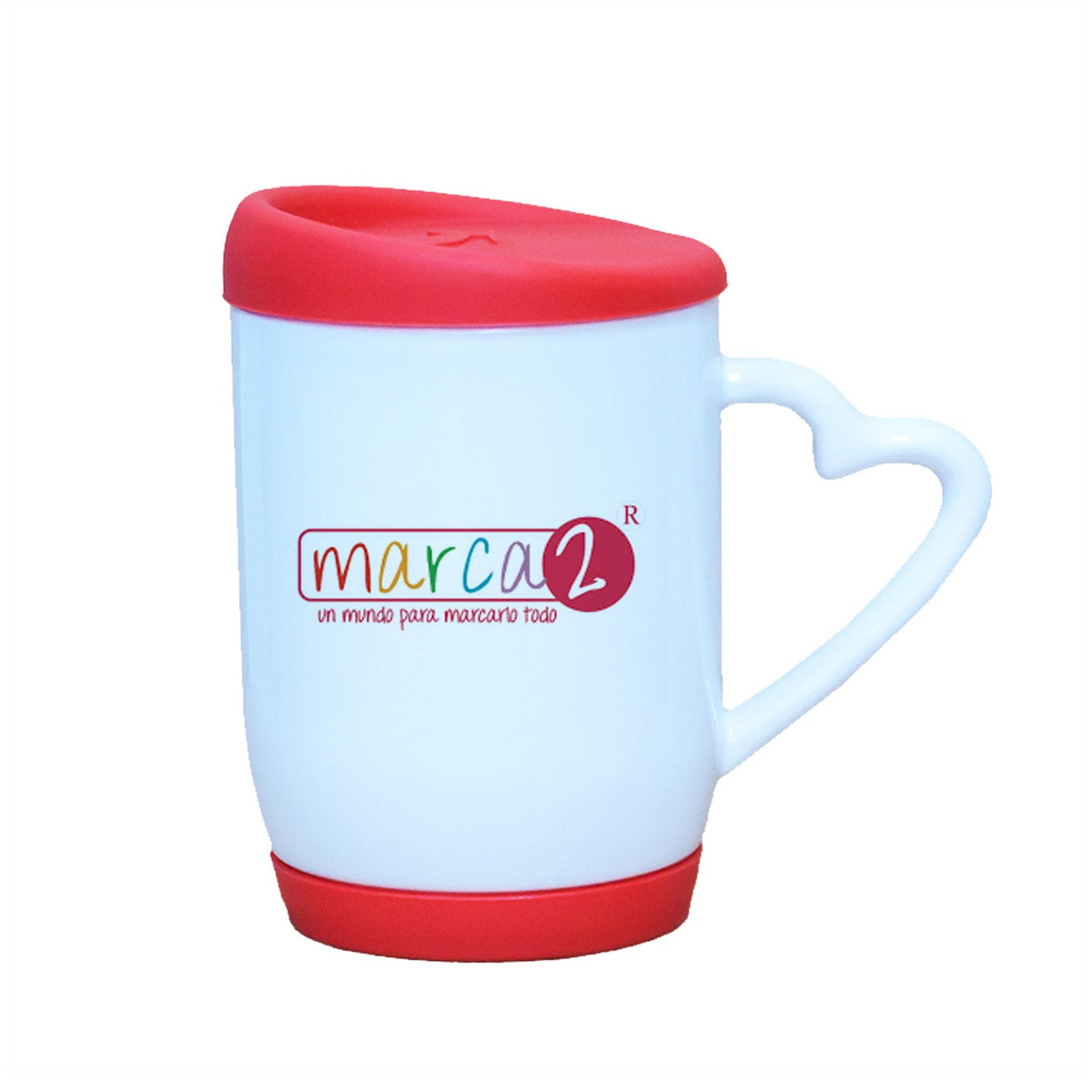 Tazón personalizado - Mango corazón - Marca2