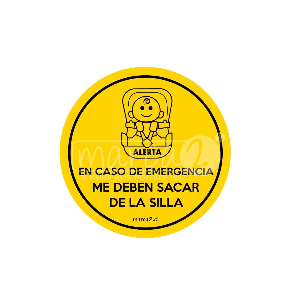 Autos Marca2: En caso de emergencia, me deben sacar de la silla - Marca2