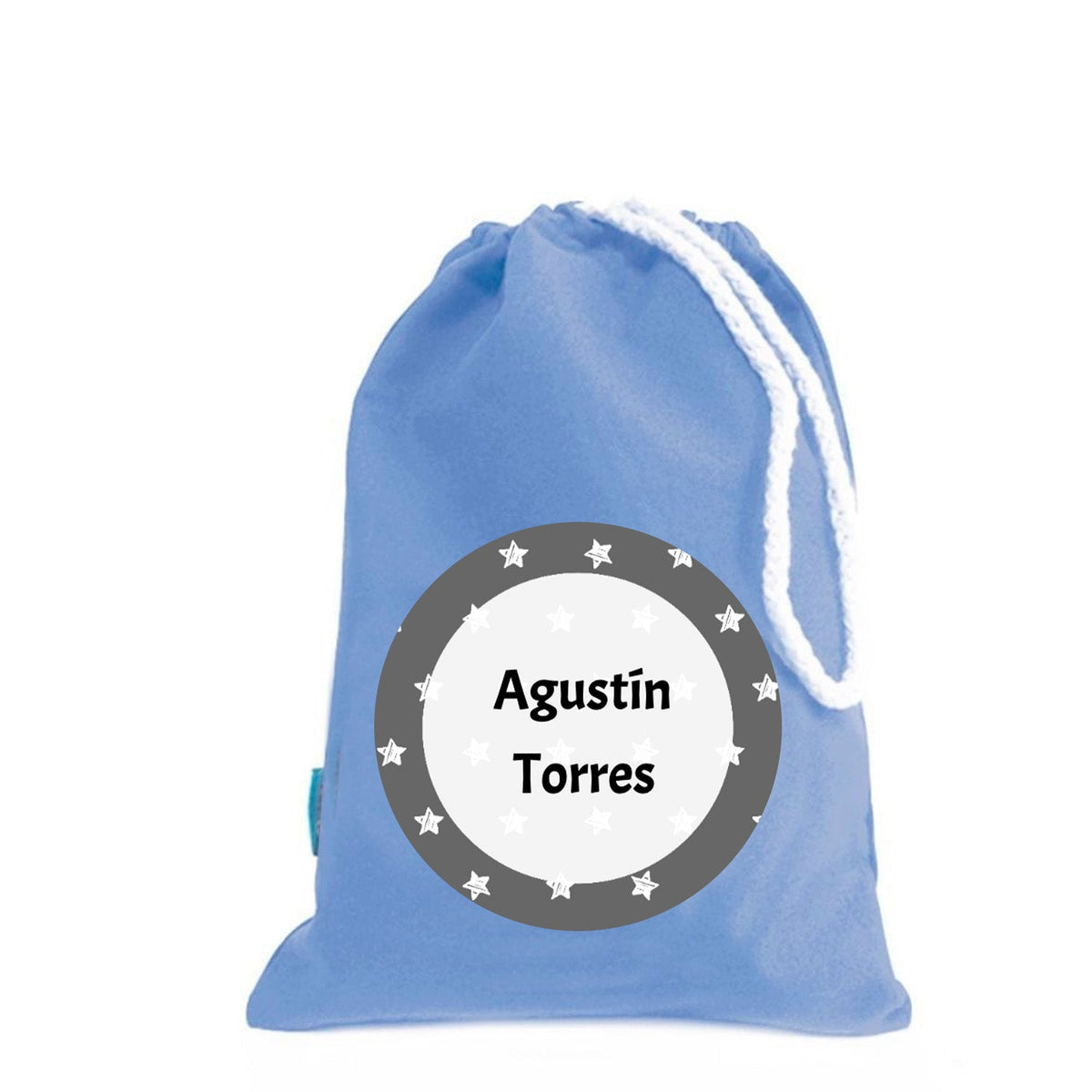 Bolsa impermeable para colación. Celeste Adolescentes - Marca2