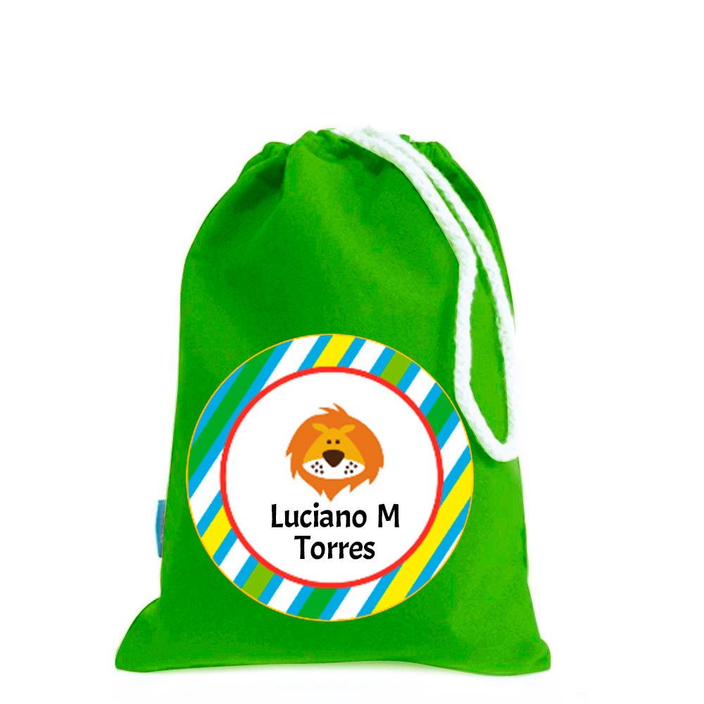 Bolsa impermeable para colación. Verde cata - Marca2