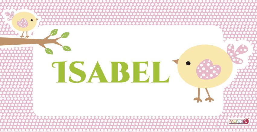 Diseño pajaritos. Cuadritos infantiles personalizados.  Medida: 30 x 15 cm.  Cuadritos con diferentes diseños para decorar dormitorios, salitas y puertas de niños, niñas y adolescentes. Son de material rigido y muy duradero. Marca2 desde 2011. Enviamos a todo Chile.