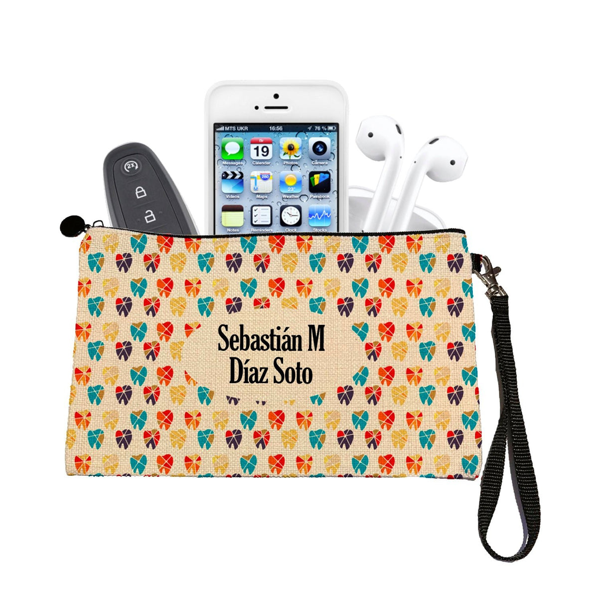 Estuche + Lanyard diseño: Dental - Marca2