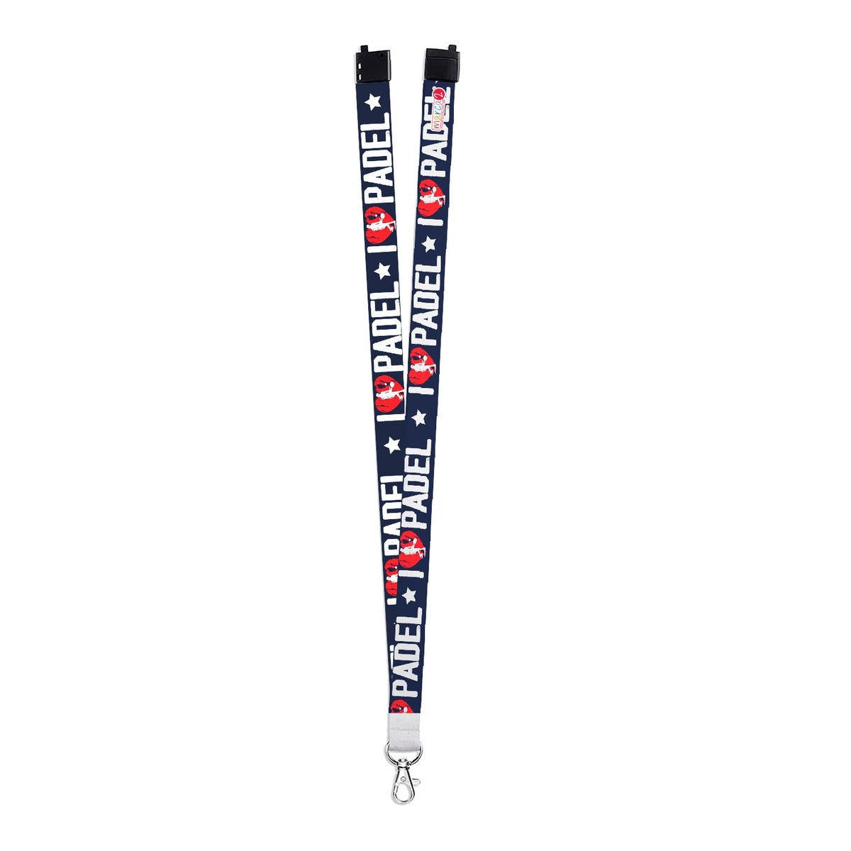 Estuche + Lanyard diseño: Pádel - Marca2