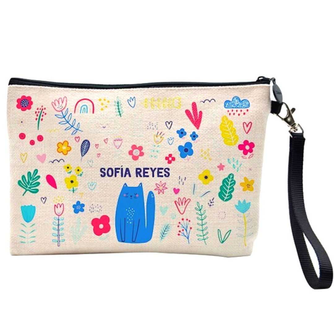 Estuche personalizado: Gato Azul - Marca2