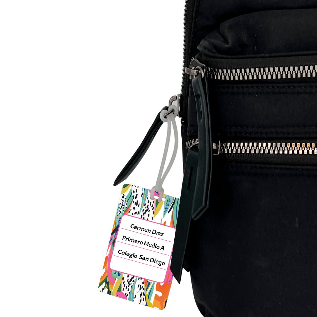 Identificador de mochila personalizado - Diseños Edición Limitada - Marca2