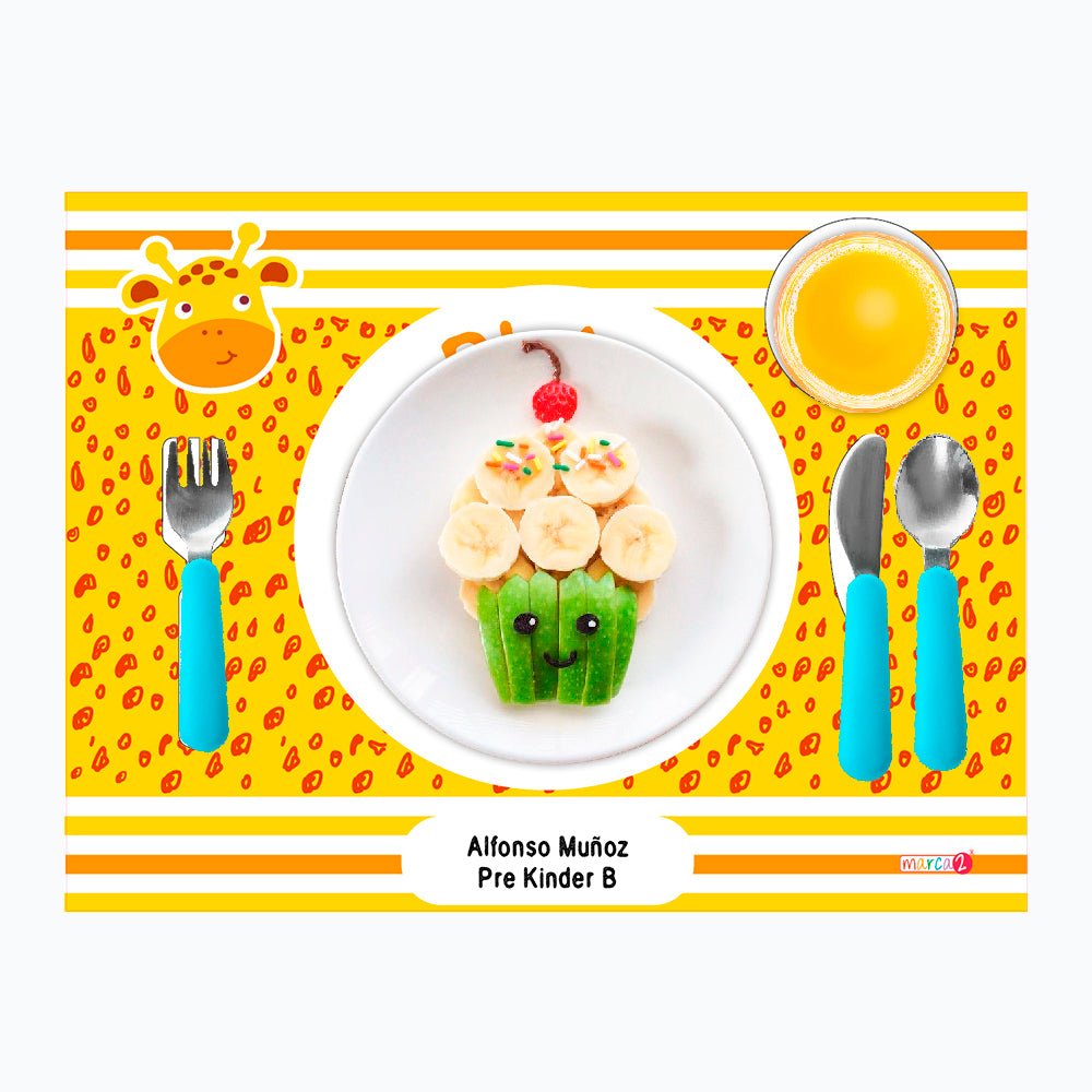 Individuales Infantiles Personalizados - Marca2