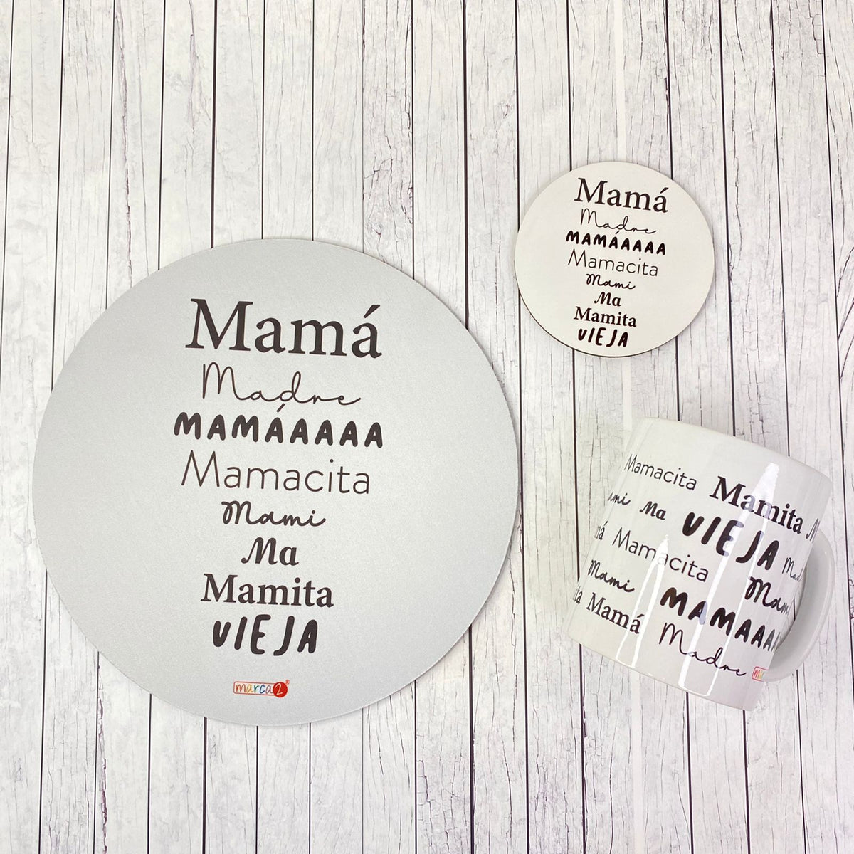 Kit Mujer home office: Diseño Mamá, madre, mamaaaaá - Marca2