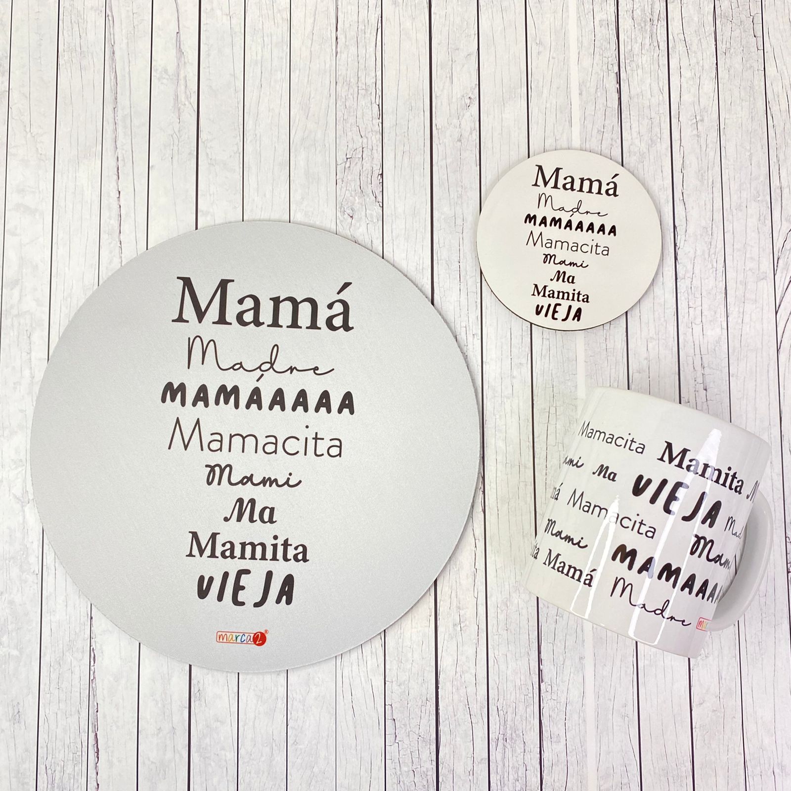Kit Mujer home office: Diseño Mamá, madre, mamaaaaá - Marca2