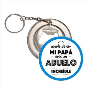 Llavero destapador - Día del papá - Marca2
