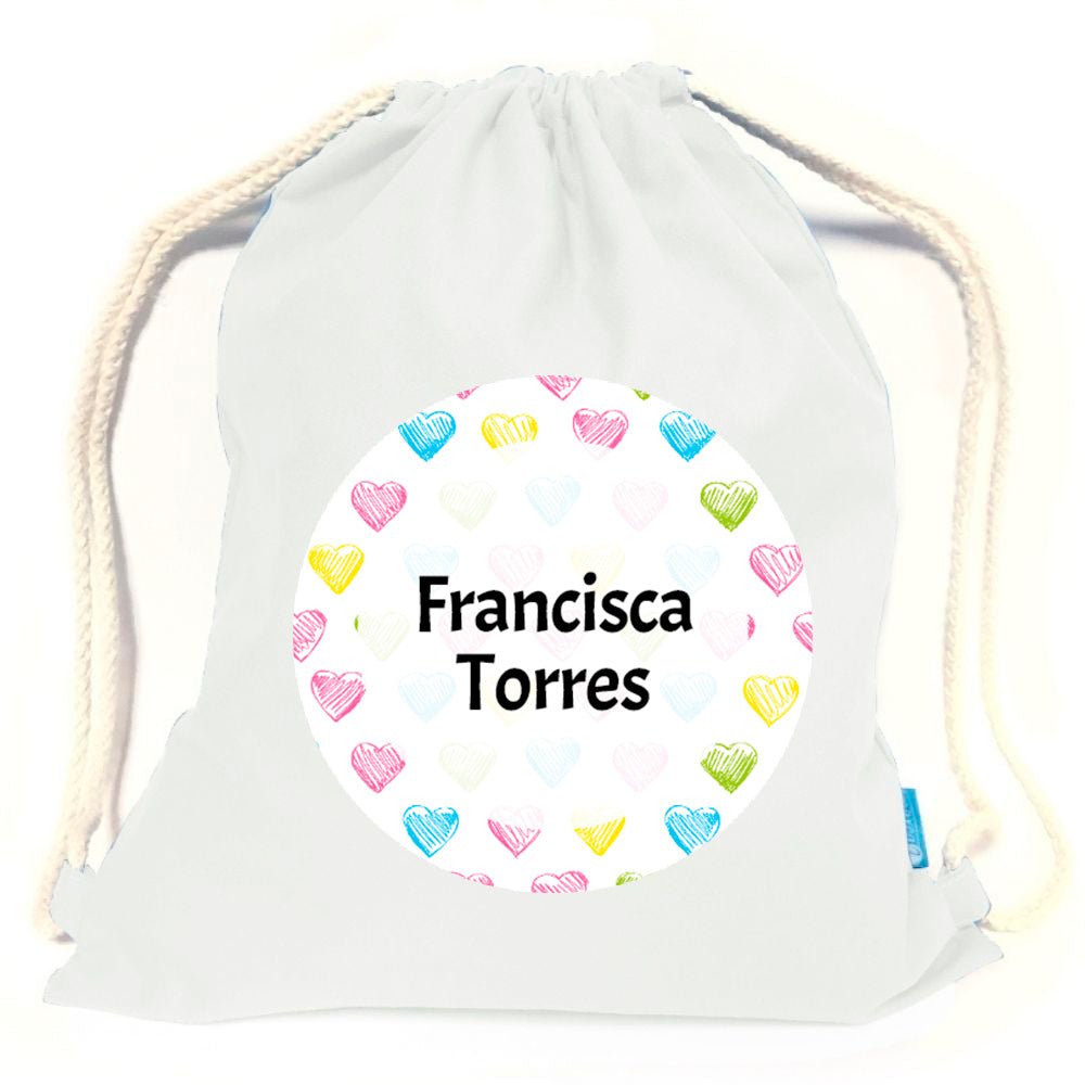 Mochila impermeable. Color blanco. Adolescentes - Marca2
