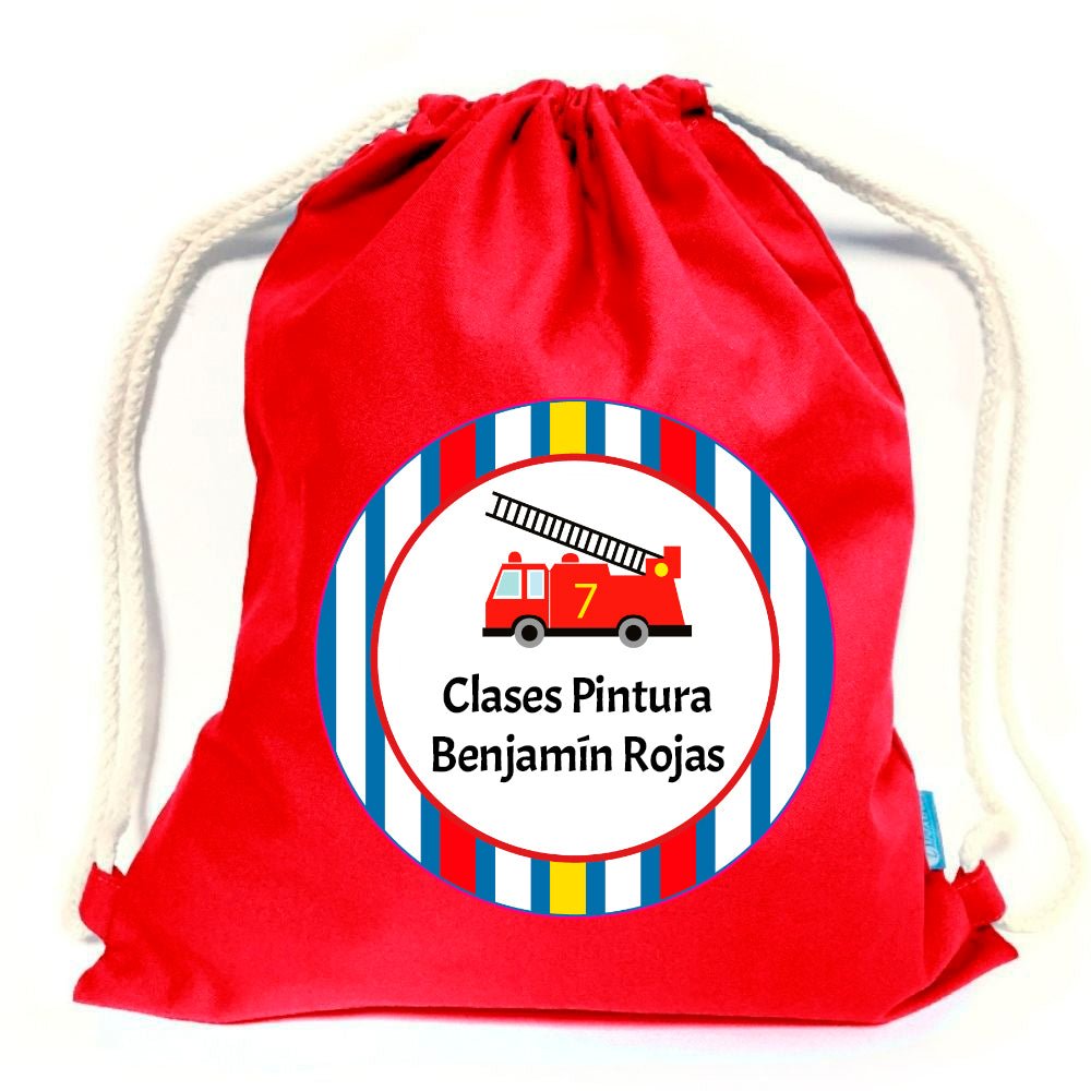 Mochila impermeable. Color roja - Marca2