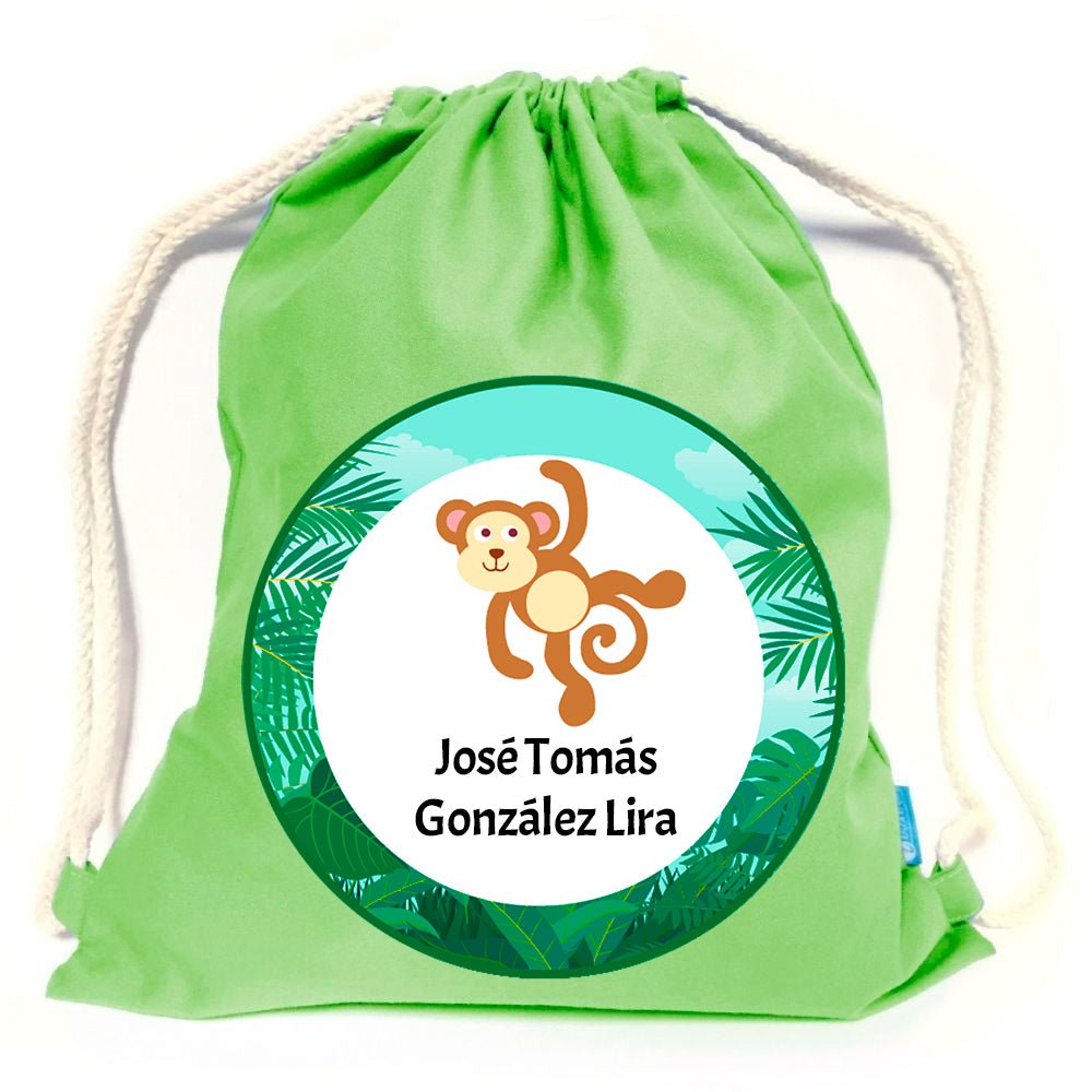 Mochila impermeable. Color Verde limón - Marca2