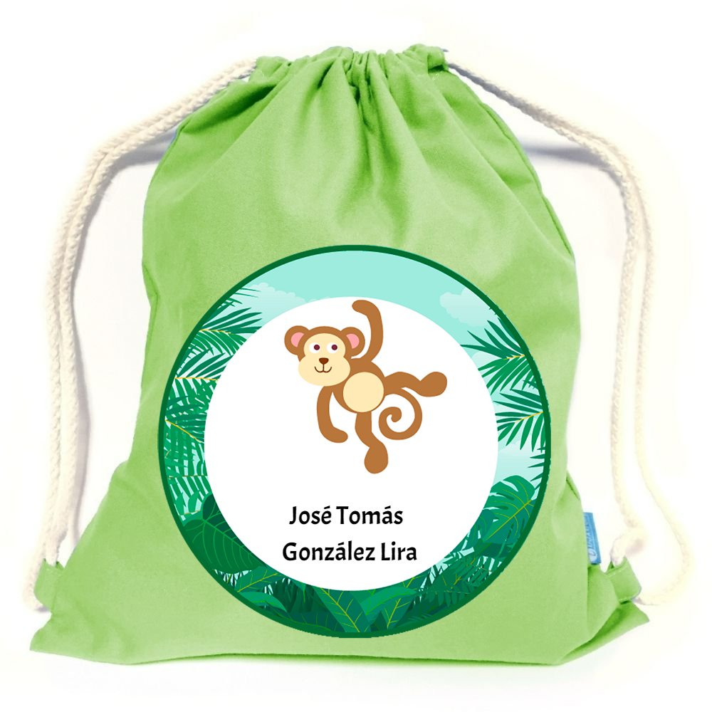 Mochila impermeable. Color Verde limón - Marca2