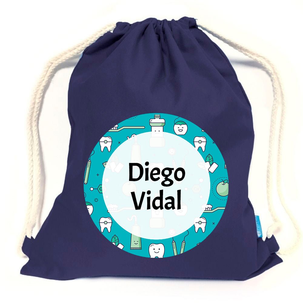 Mochila impermeble. Color azul. Adolescentes - Marca2