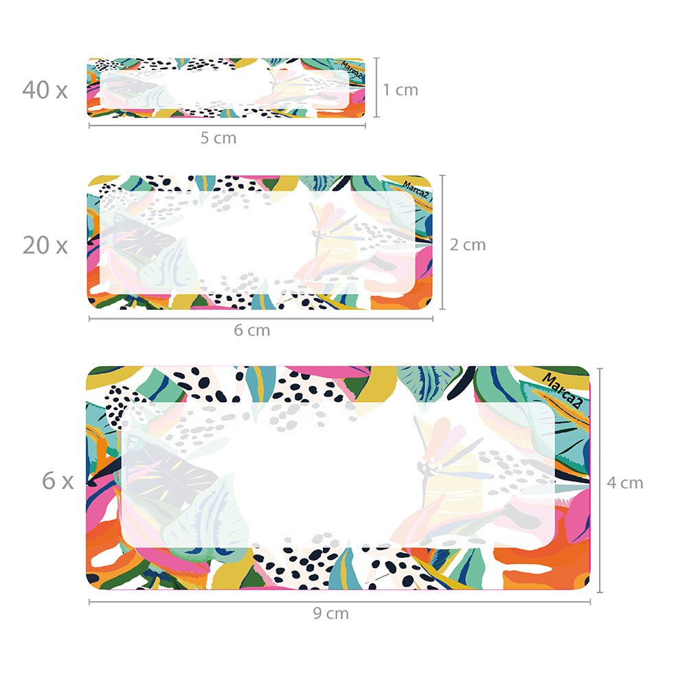 Para rellenar / No personalizado: Stickers de 3 tamaños - Ed. limitada - Marca2