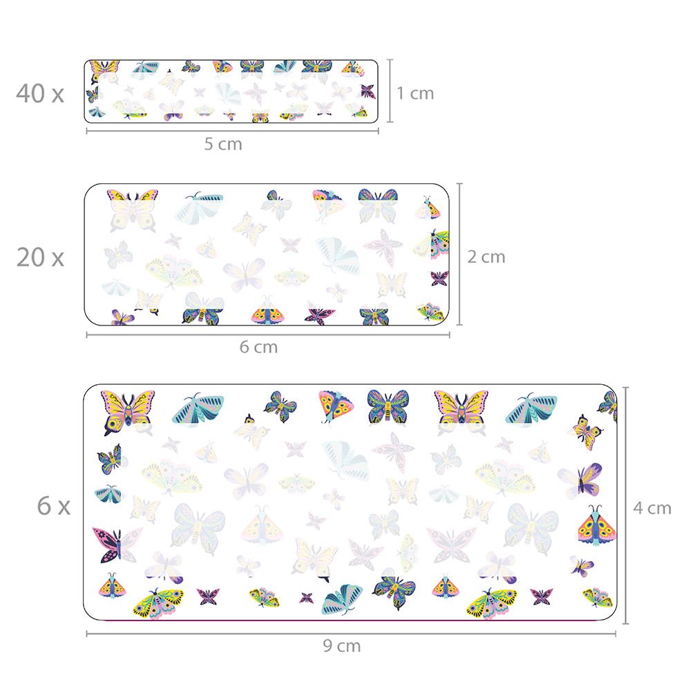 Para rellenar / No personalizado: Stickers de 3 tamaños - Ed. limitada - Marca2