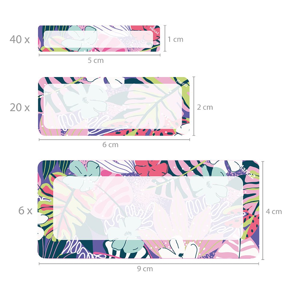 Para rellenar / No personalizado: Stickers de 3 tamaños - Ed. limitada - Marca2