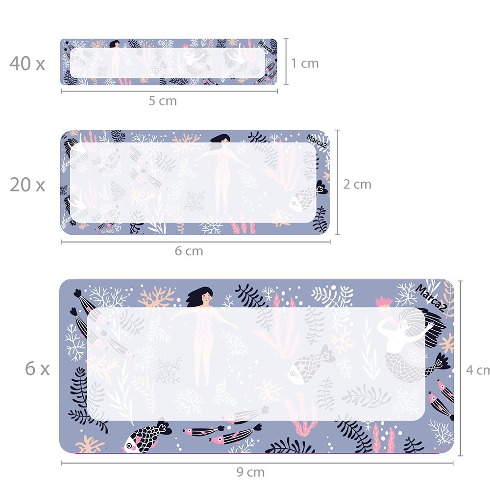 Para rellenar / No personalizado: Stickers de 3 tamaños - Ed. limitada - Marca2