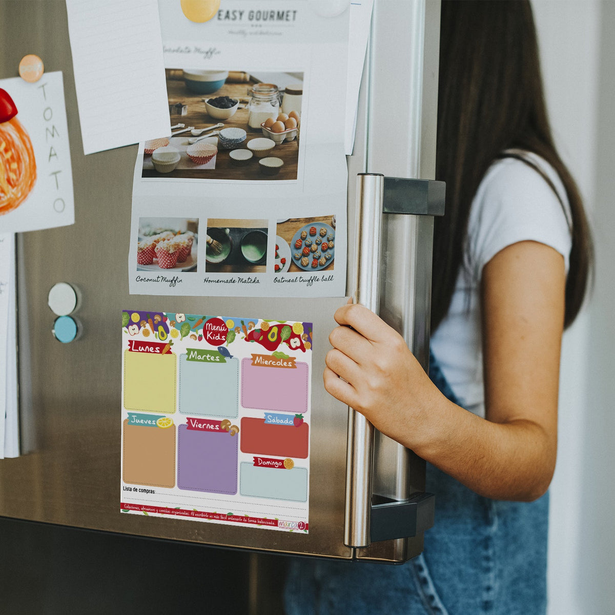 Pizarra Imantada: Menú Kids - Marca2