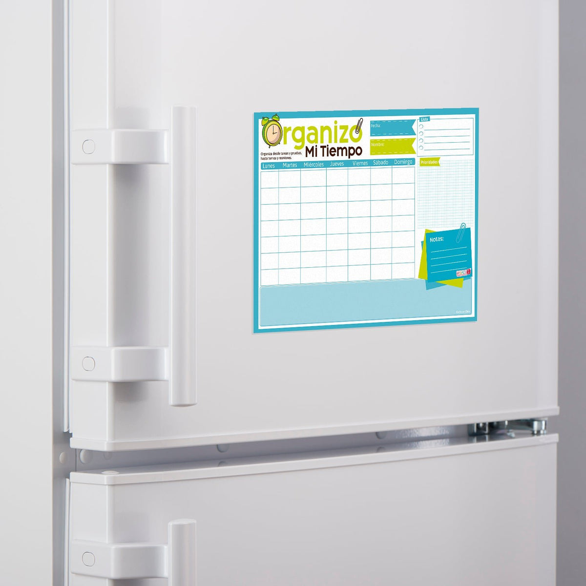 Pizarra Imantada: Organizo Mi Tiempo familiar - Marca2