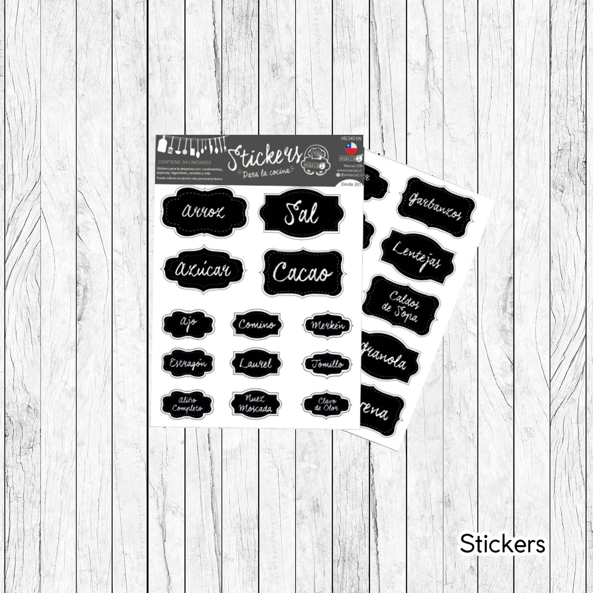 Set de Regalo personalizado: Cocinera: Diseño Tropical - Marca2