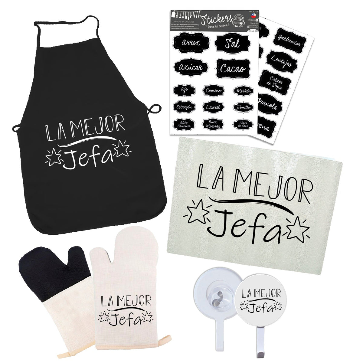 Set Regalo Mujer: Cocina: Personalizado - Marca2