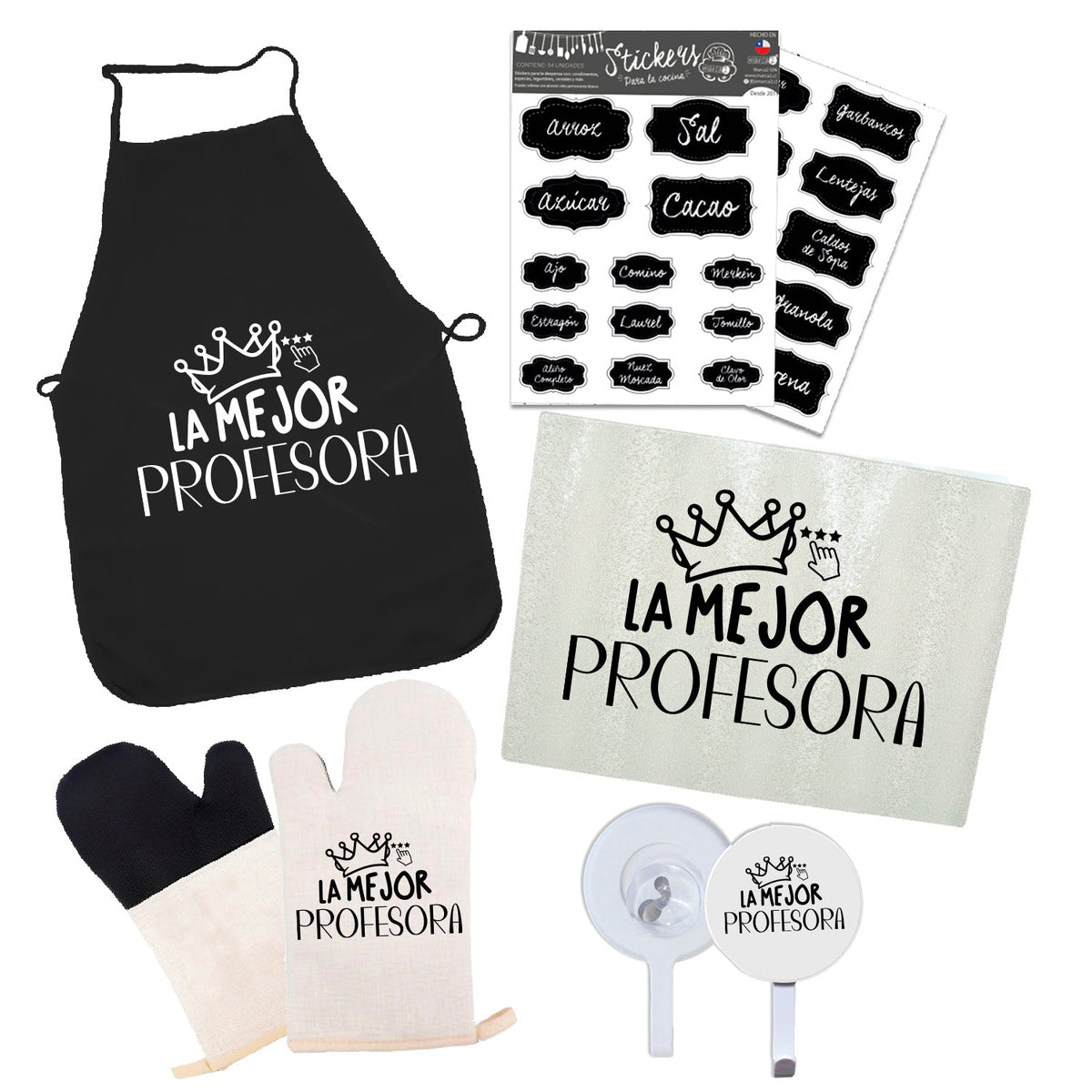 Set Regalo Mujer: Cocina: Personalizado - Marca2