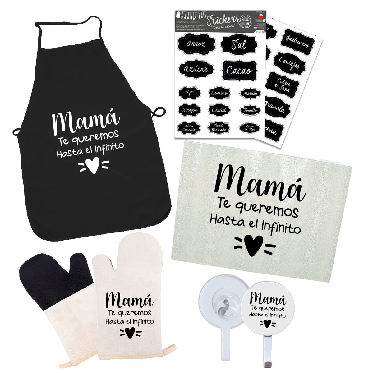 Set Regalo Mujer: Cocina: Personalizado - Marca2