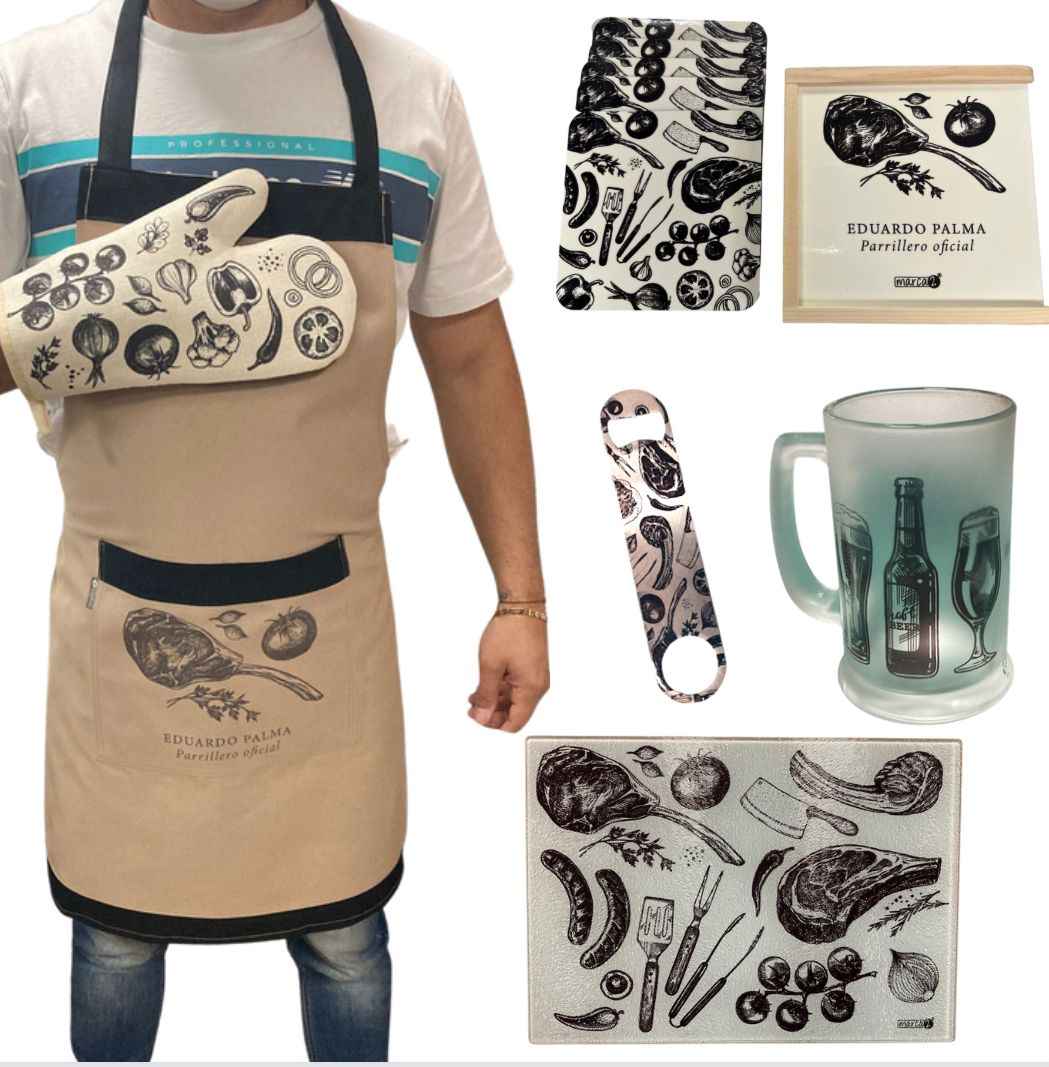 Set Regalo: Parrillero oficial: Personalizado - Marca2