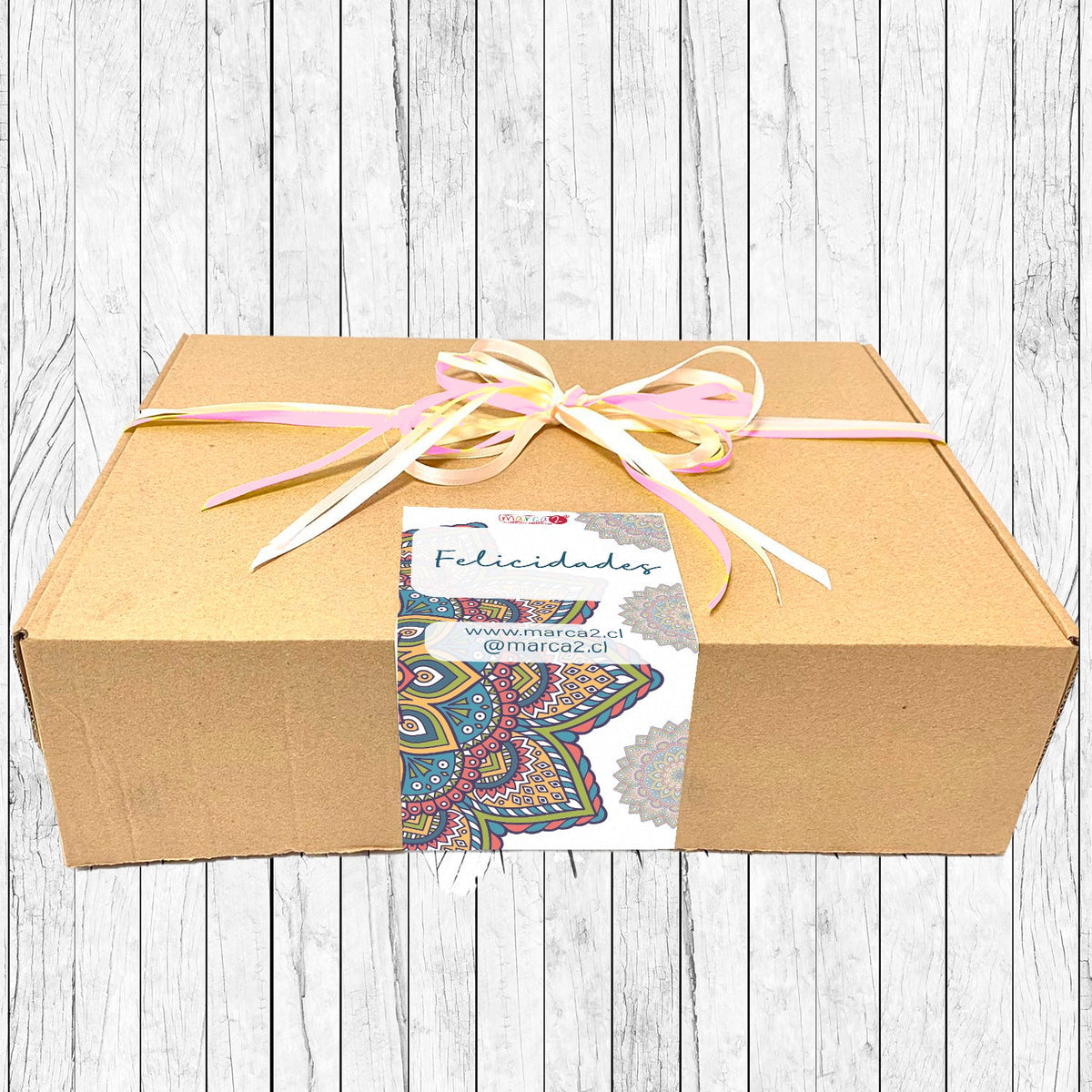 Set Regalo personalizado : Diseño Mandalas - Marca2