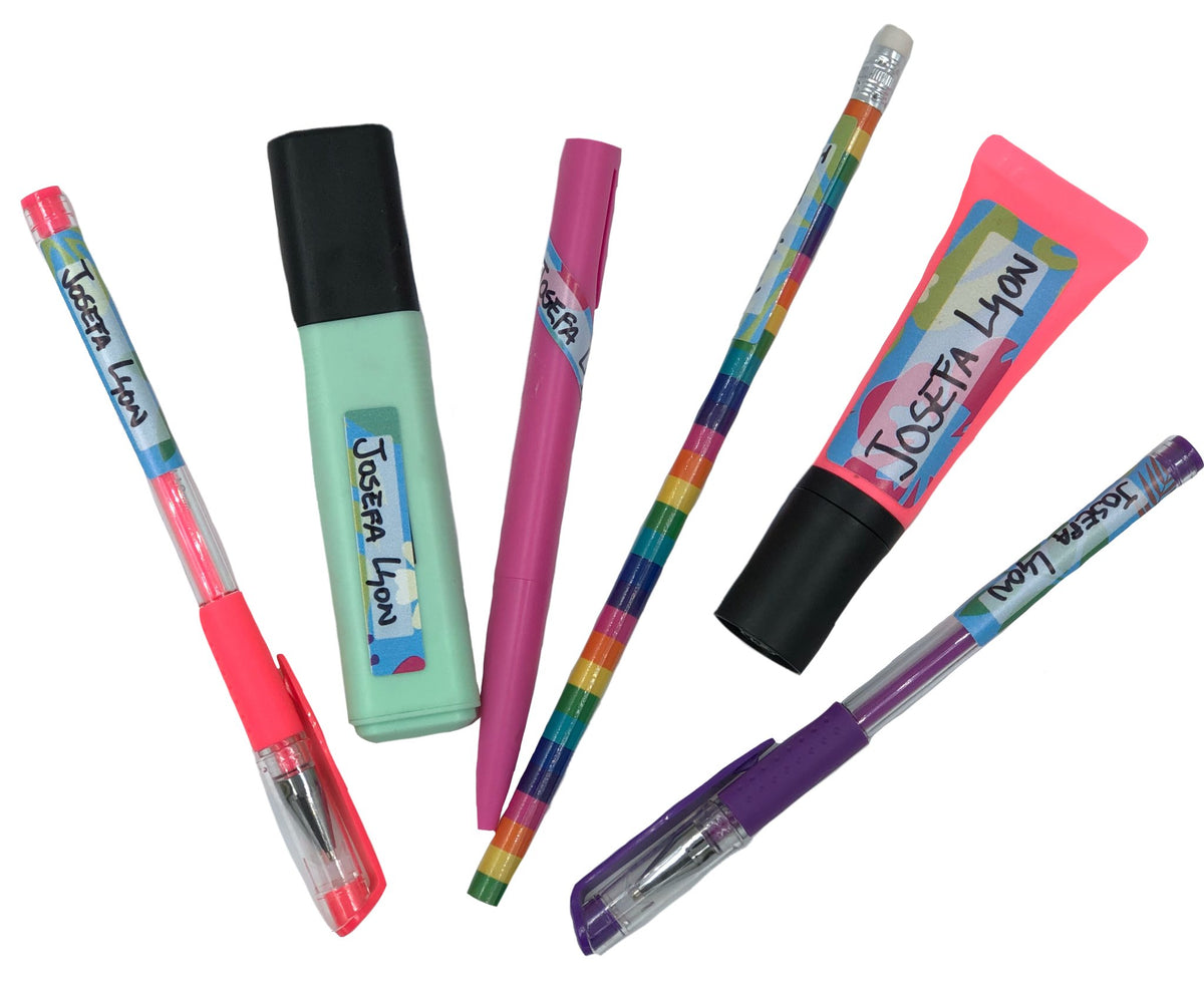 Stickers de 3 tamaños : Adolescentes / Para rellenar / No personalizados - Marca2