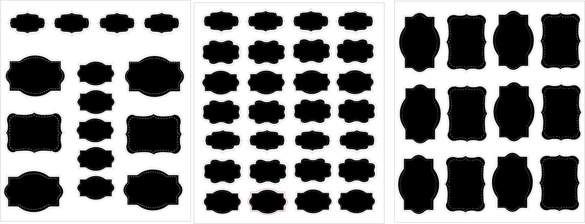 Stickers para escribir / 95 unidades - Marca2