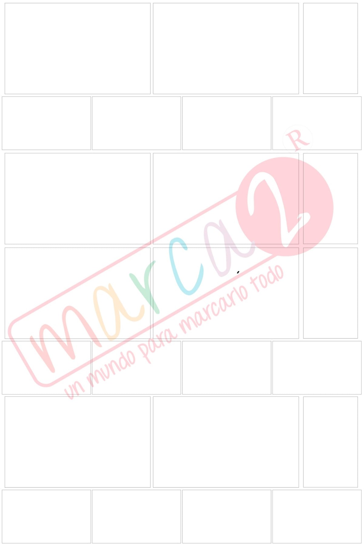 Stickers para identificar frascos y condimentos en la cocina - Marca2