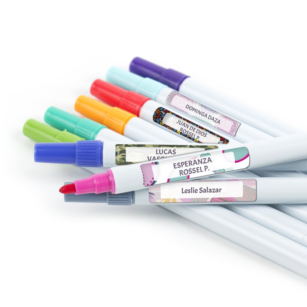 Stickers para lápices - Adolescentes - Marca2