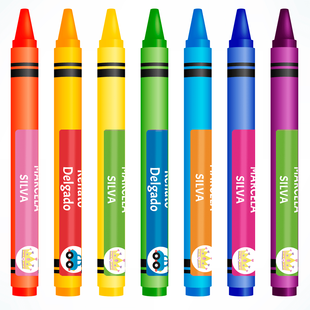 Stickers para lápices - Infantil - Marca2